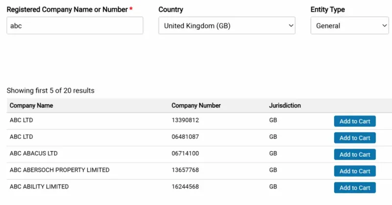 Leiページ LEI Lookup — Free LEI Search Tool | RapidLEI