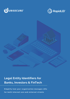 Legal Entity Identifiers for Banks, Investors & FinTech page 1